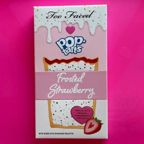 🍓 TOO FACED POP-TARTS ®️ FROSTED STRAWBERRY EYE SHADOW PALETTE 🍓 NWT 🍓
